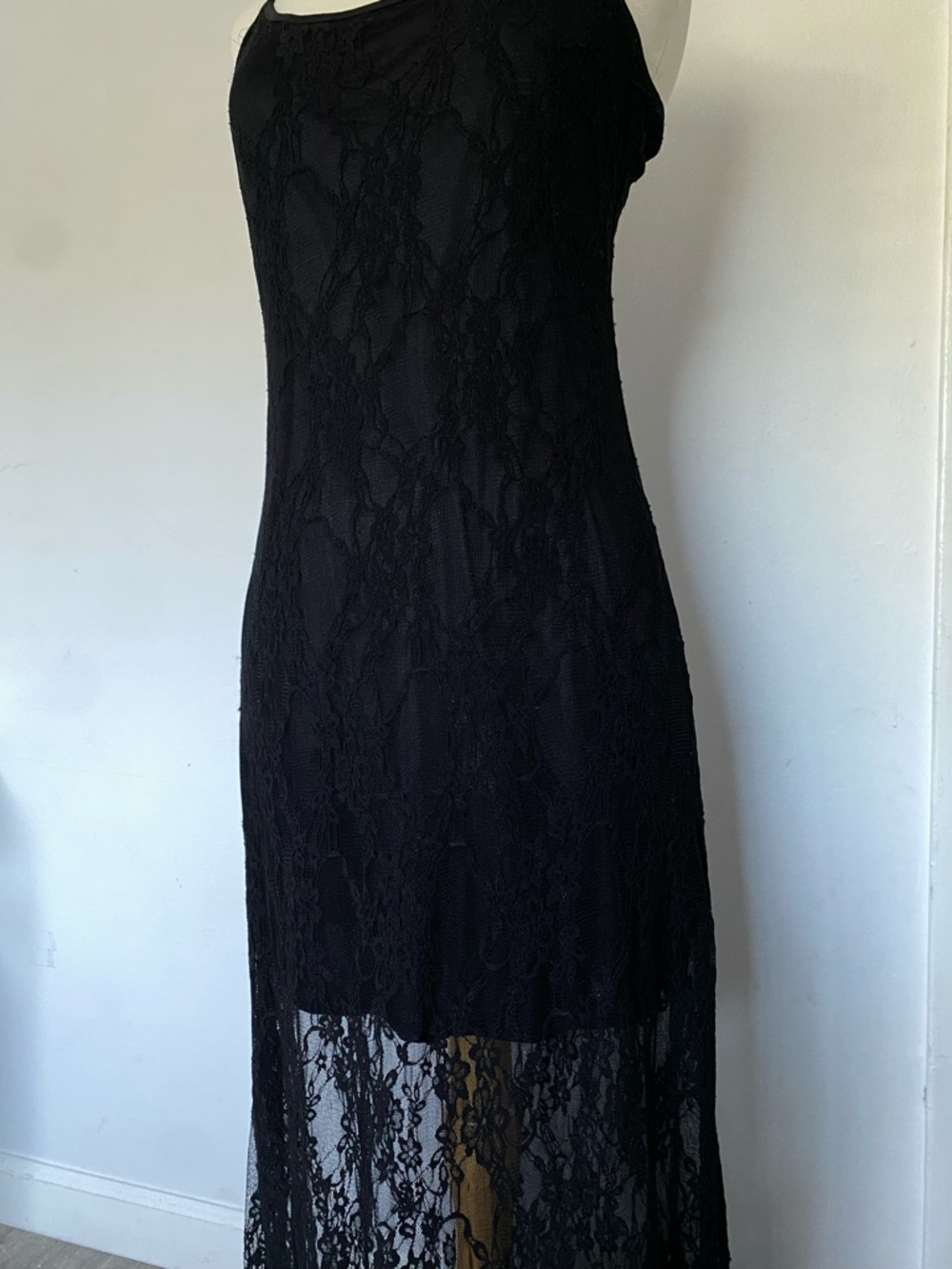 Jessica Simpson Black Lace Slip Dress - Picture 3 of 7